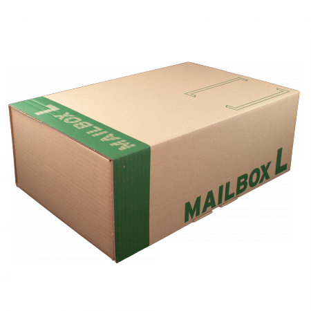 Mailbox Post-Versandkarton C3, braun