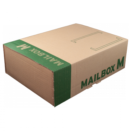 Mailbox Post-Versandkarton C4, braun