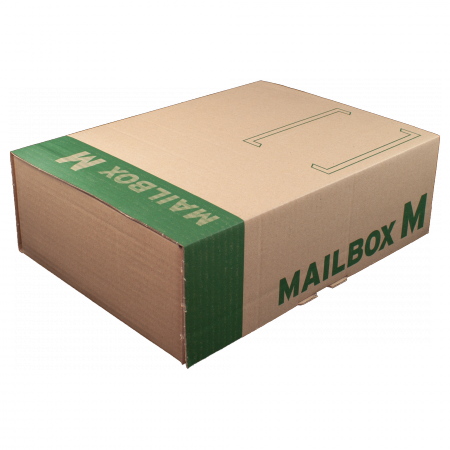 Mailbox M Post-Versandkarton C4, braun