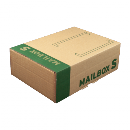 Mailbox S Post-Versandkarton B5, braun