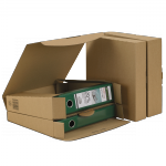 Ordner-Transportbox, braun