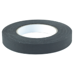 Zellwollgewebe-Klebeband 19 mm breit in schwarz, grau, weiß oder braun